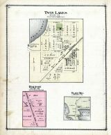 Twin Lakes, Dalton, Mears Mill, Muskegon County 1877